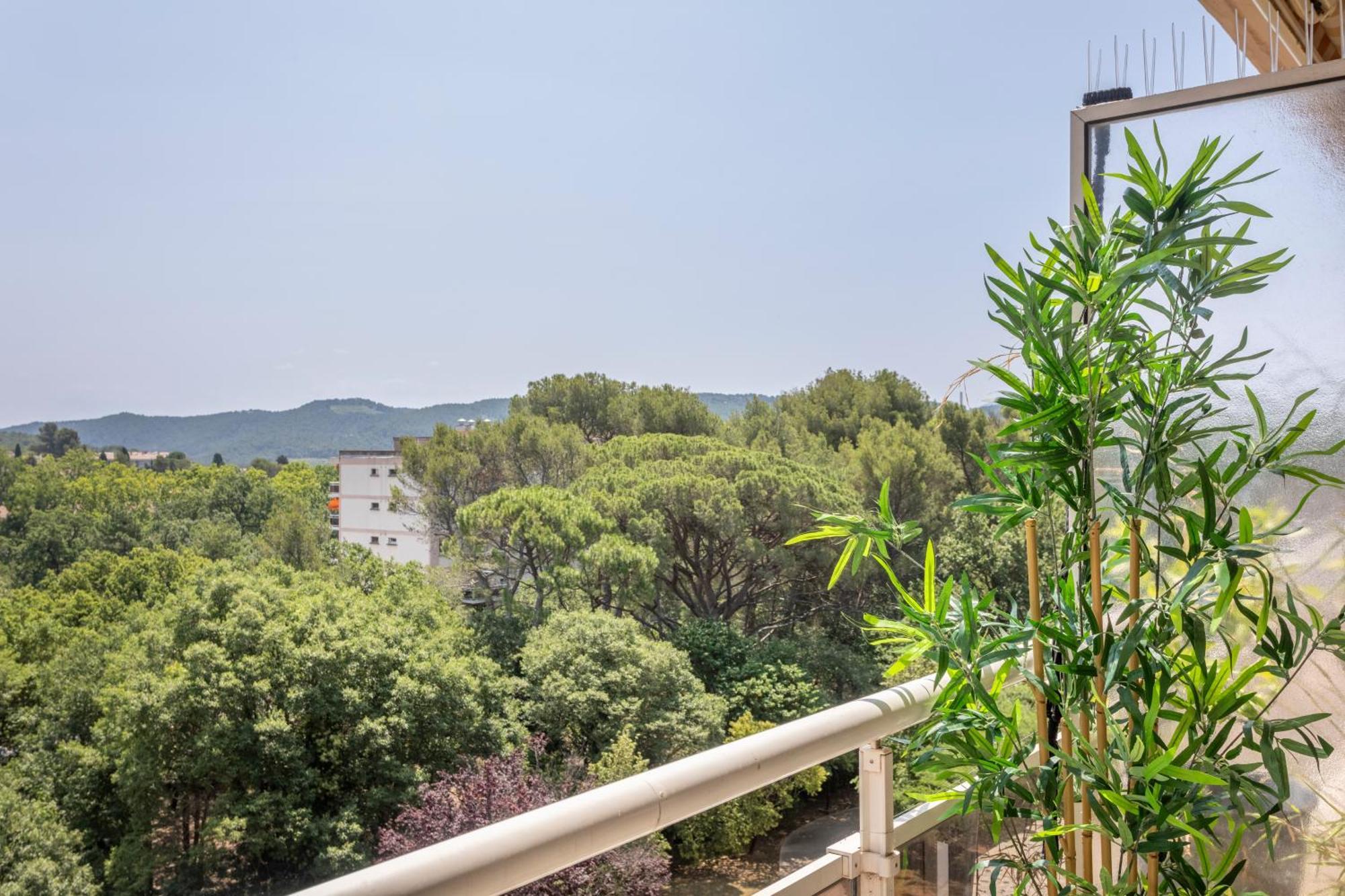 Appartement Grand T2 Lumineux Et Climatise Avec Balcon à Aix-en-Provence Extérieur photo