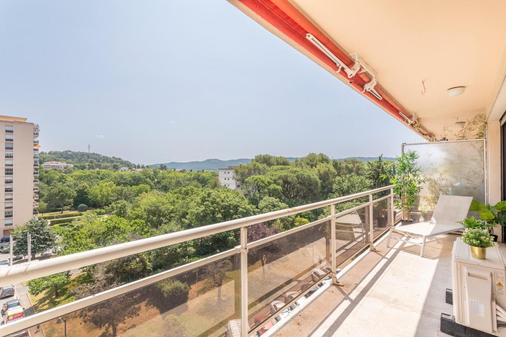 Appartement Grand T2 Lumineux Et Climatise Avec Balcon à Aix-en-Provence Extérieur photo
